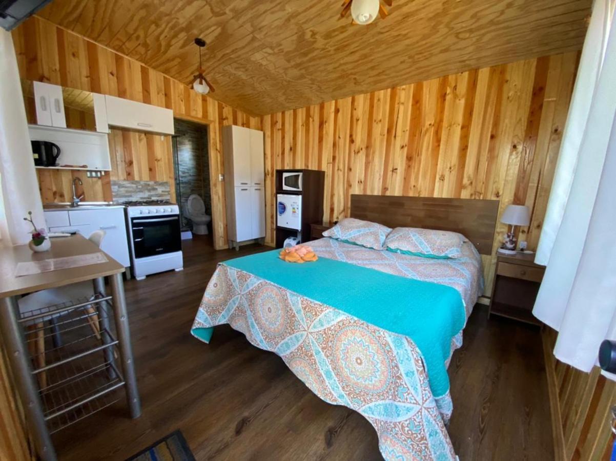 Cabanas Kompatzki Ancud Esterno foto