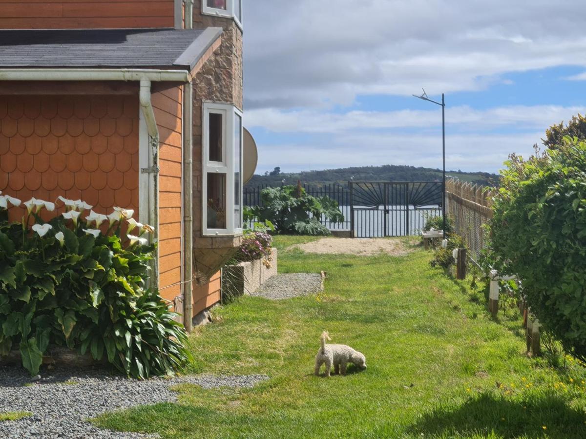 Cabanas Kompatzki Ancud Esterno foto