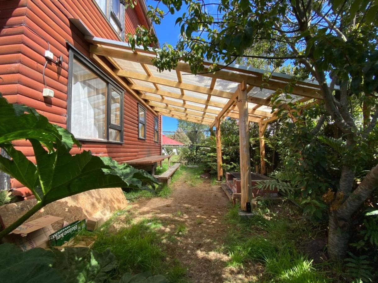 Cabanas Kompatzki Ancud Esterno foto