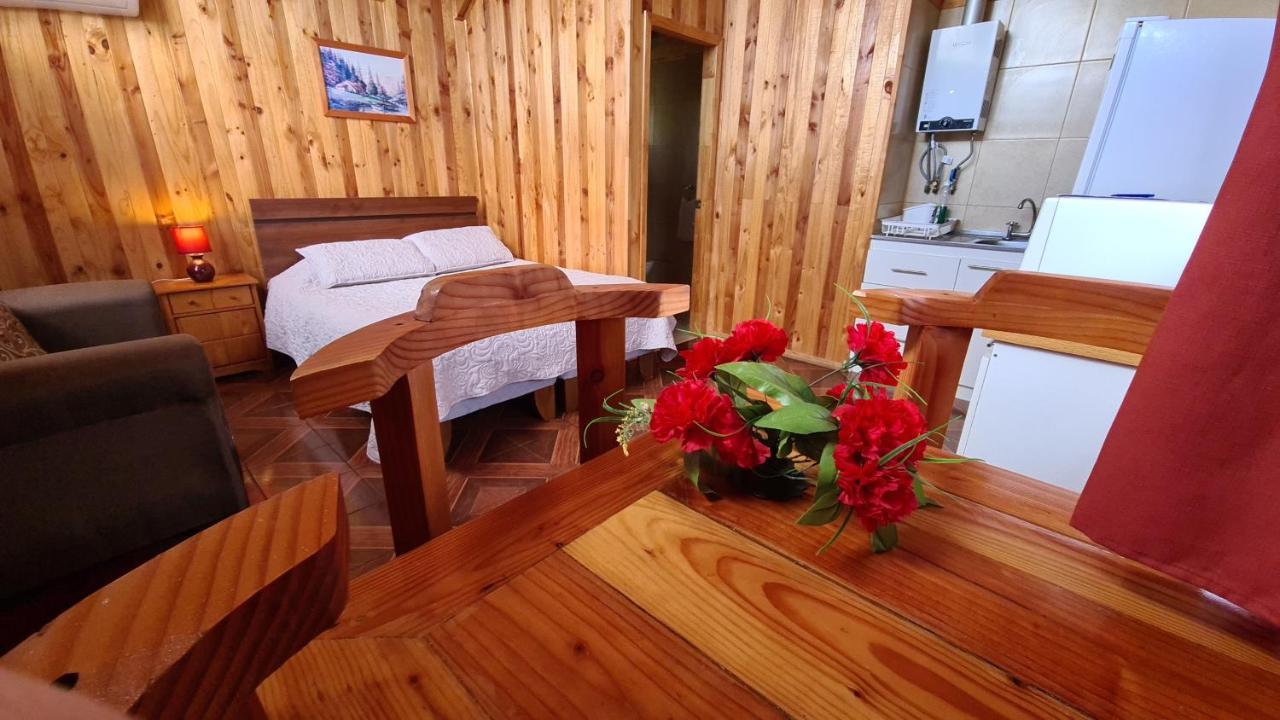 Cabanas Kompatzki Ancud Esterno foto