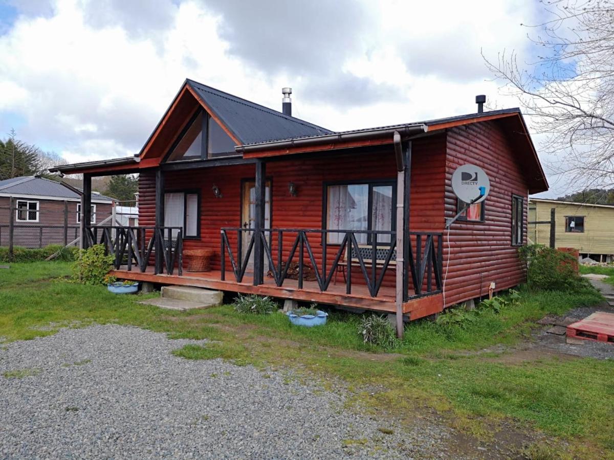 Cabanas Kompatzki Ancud Esterno foto