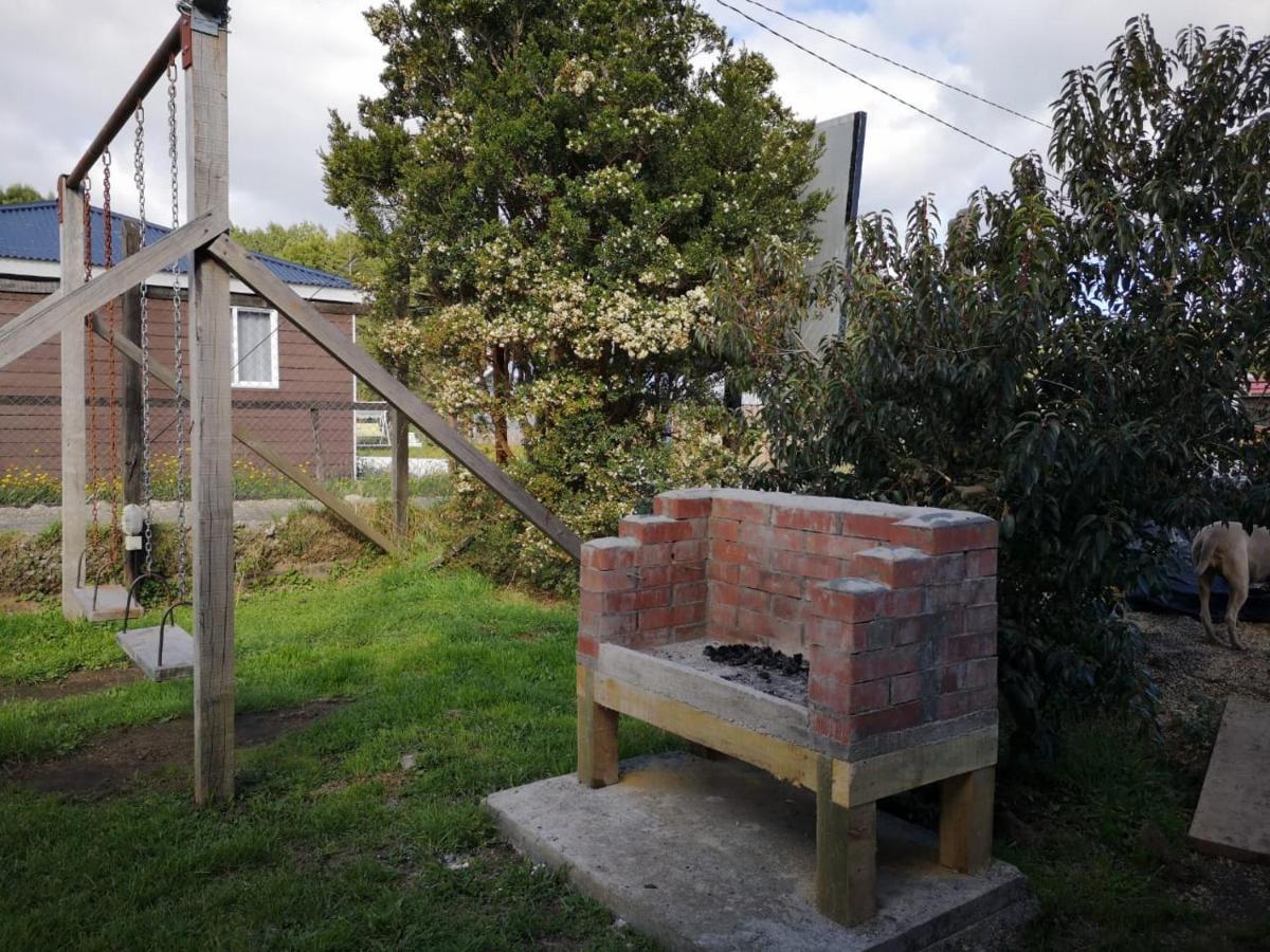 Cabanas Kompatzki Ancud Esterno foto