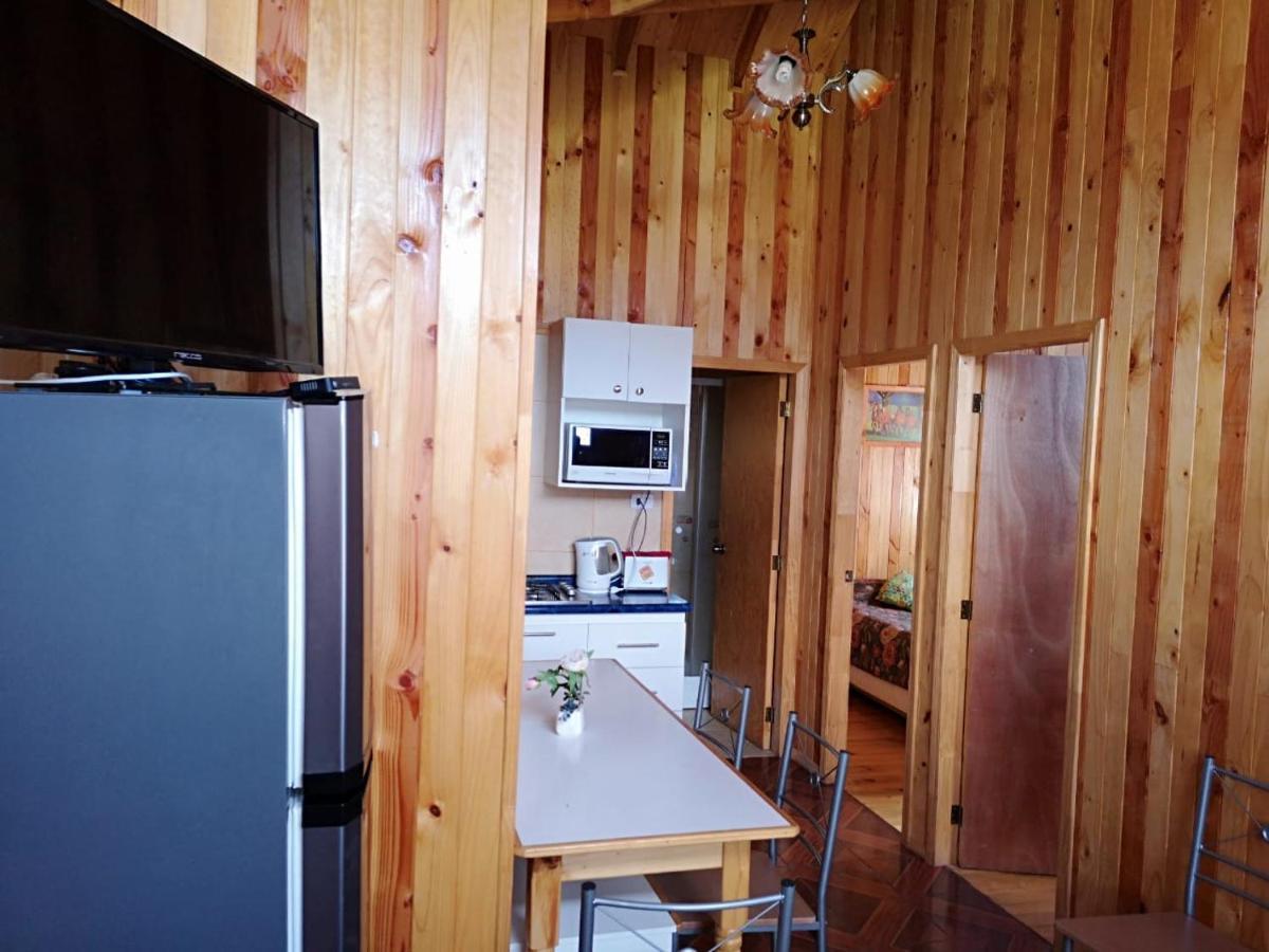 Cabanas Kompatzki Ancud Esterno foto
