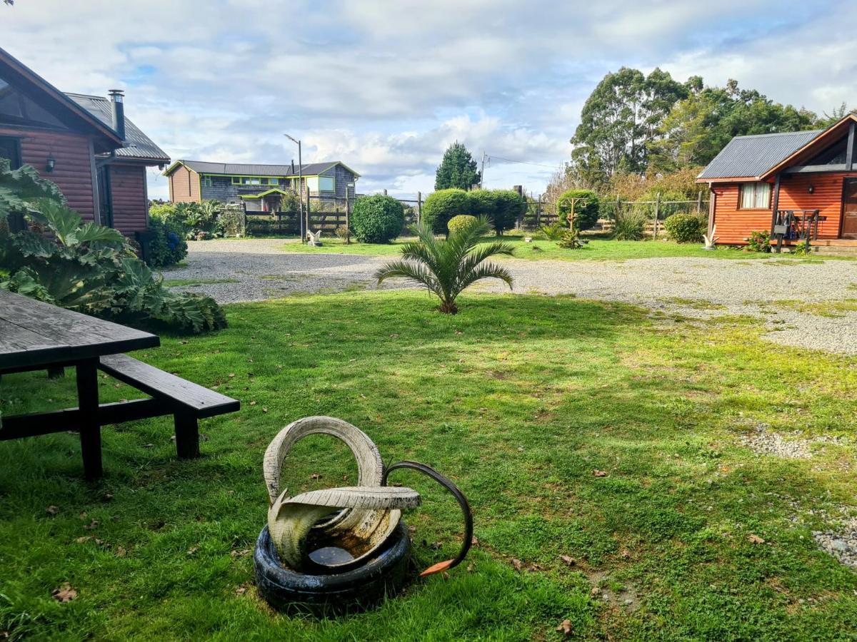 Cabanas Kompatzki Ancud Esterno foto