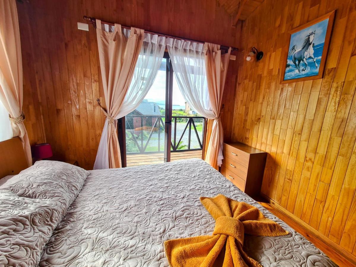 Cabanas Kompatzki Ancud Esterno foto