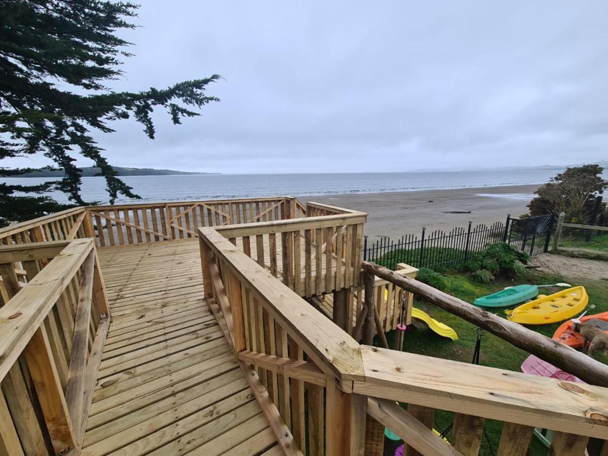Cabanas Kompatzki Ancud Esterno foto