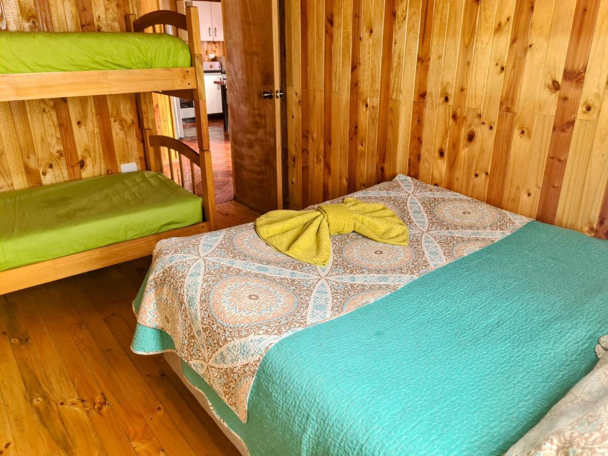 Cabanas Kompatzki Ancud Esterno foto