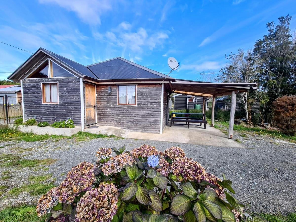 Cabanas Kompatzki Ancud Esterno foto