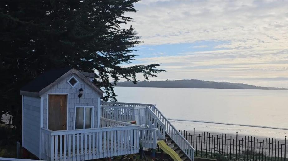 Cabanas Kompatzki Ancud Esterno foto